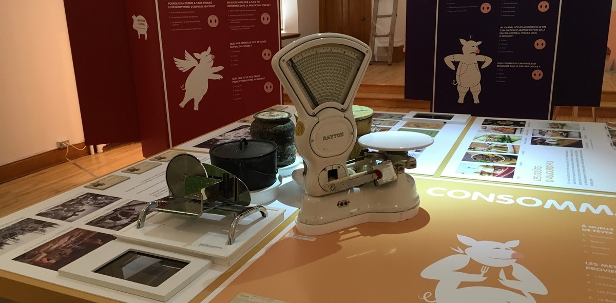 Exposition 400 présence du porc